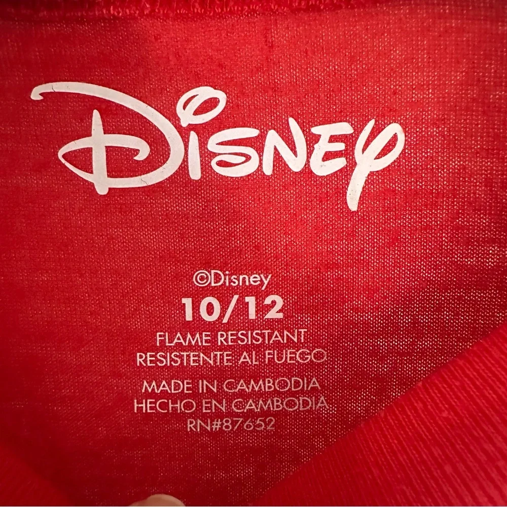 Disney Kids “Most likely to be on the nice list ”Long Sleeve pajama top